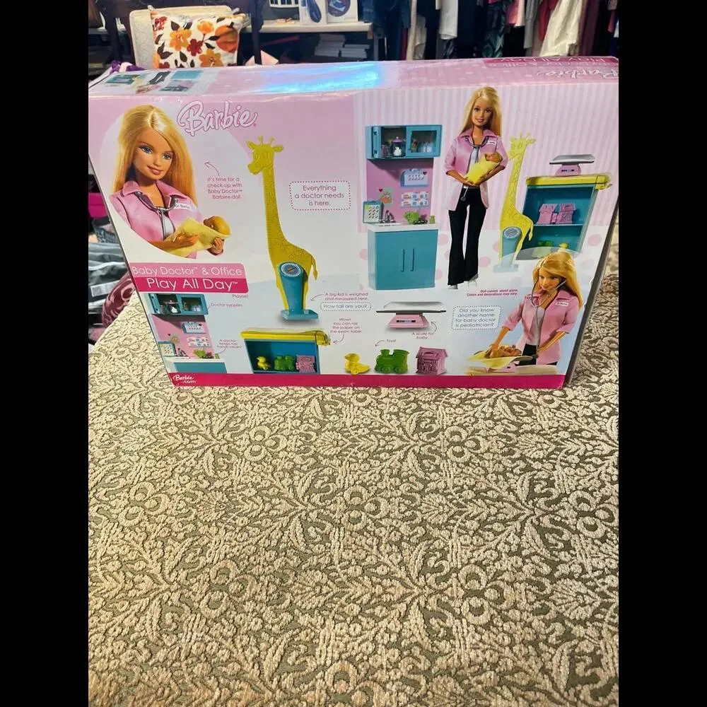 baby doctor and office play all day‎ barbie